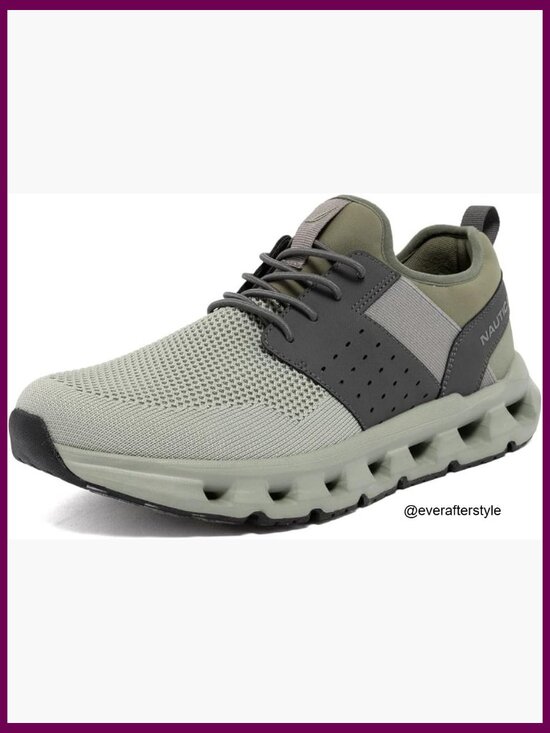 Running Sneakers Athletic Shoes Lace-Up Mesh Breathable Cushioned main image 6